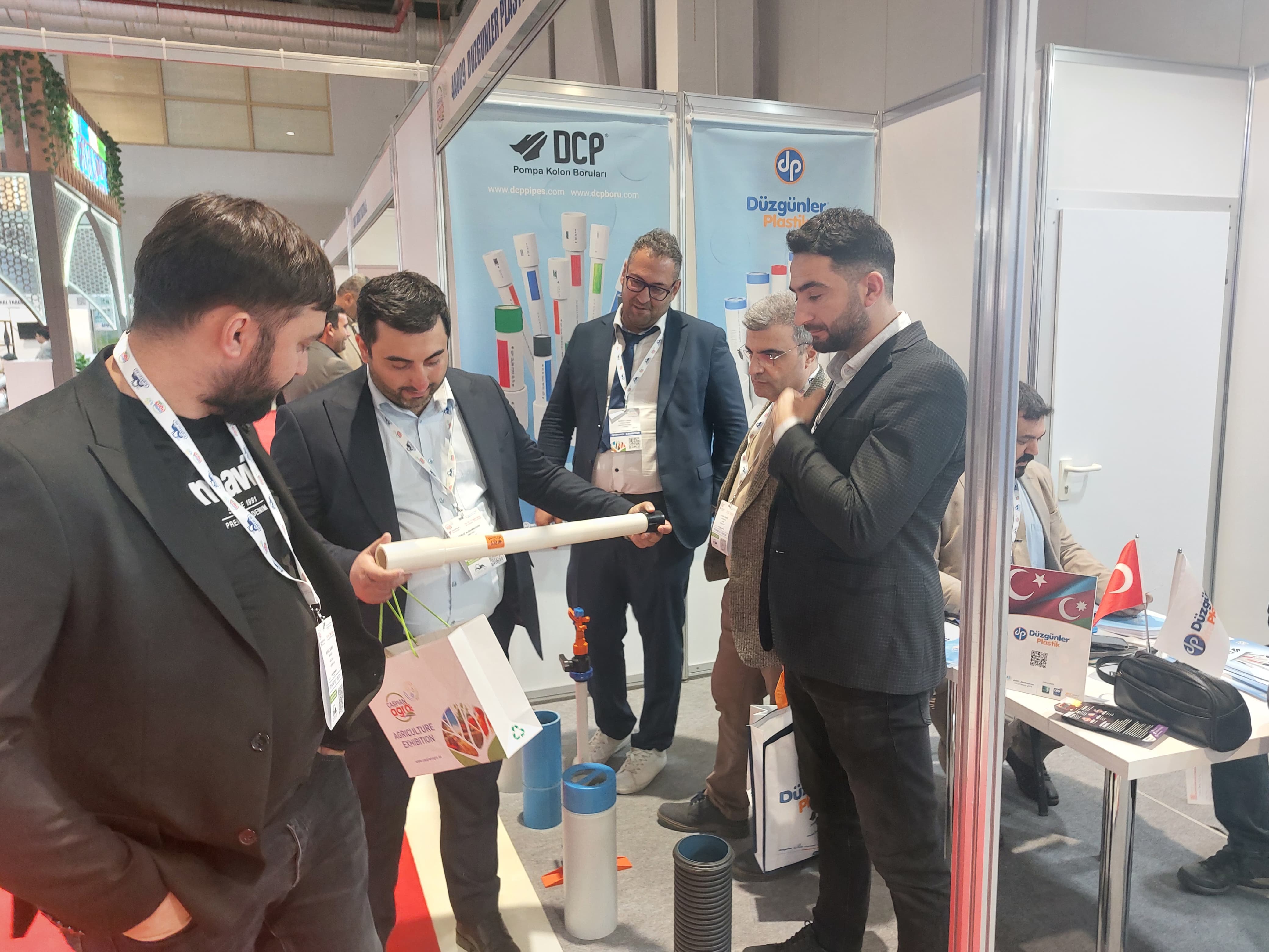 DÜZGÜNLER PLASTİK OLARAK CASPIAN AGRO FUARINDAYDIK