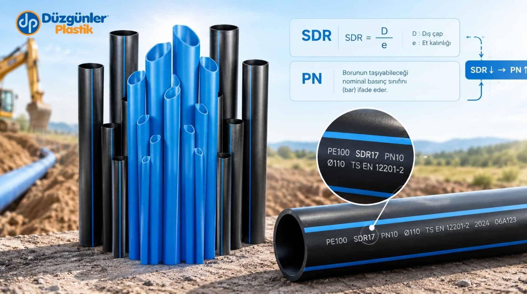 How to Read SDR and PN Values for PE100 Pipes?