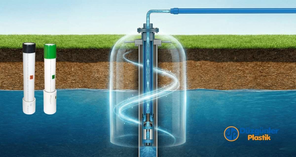 The Safest Path for Submersible Pumps: Düzgünler Plastik Riser Pipe Technology